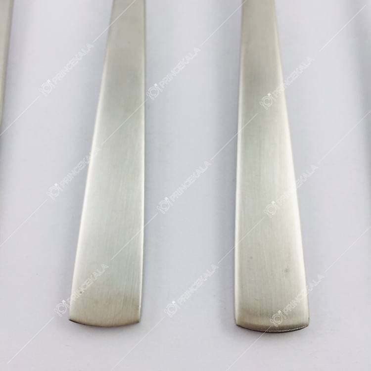 سرویس قاشق چنگال 30 نفره نیوبرلین مدل شیکاگو نیمه مات — تصویر ۵