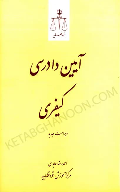 آیین دادرسی کیفری عابدی — تصویر ۲
