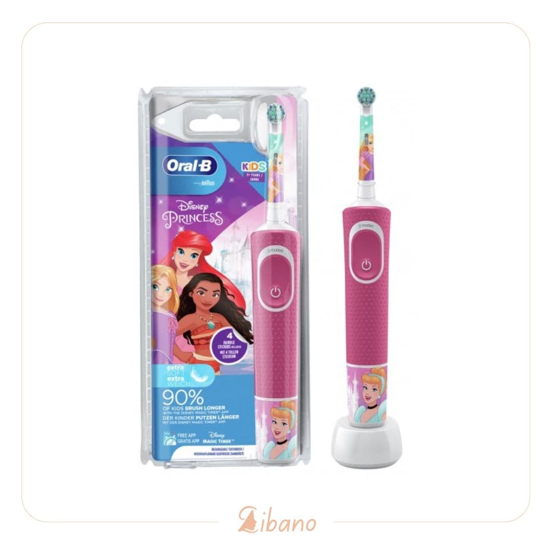 مسواک برقی کودک طرح دیزنی Disney PRINCESS اورال-بی Oral-B — تصویر ۴