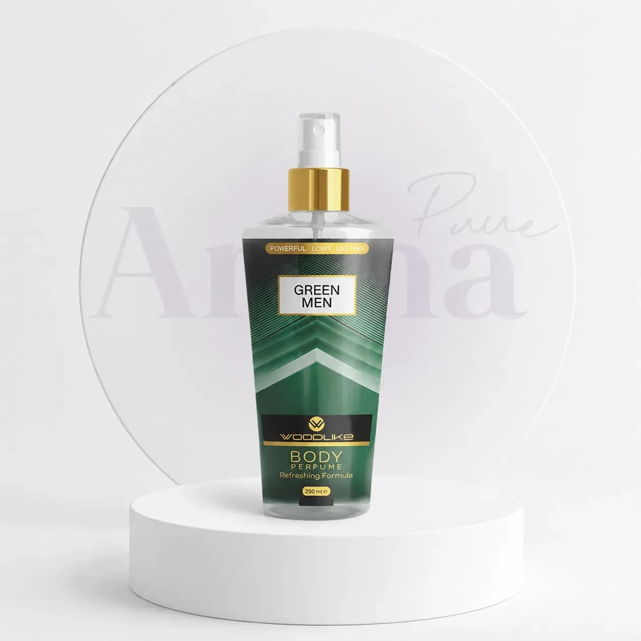 بادی اسپلش مردانه وودلایک مدل Green