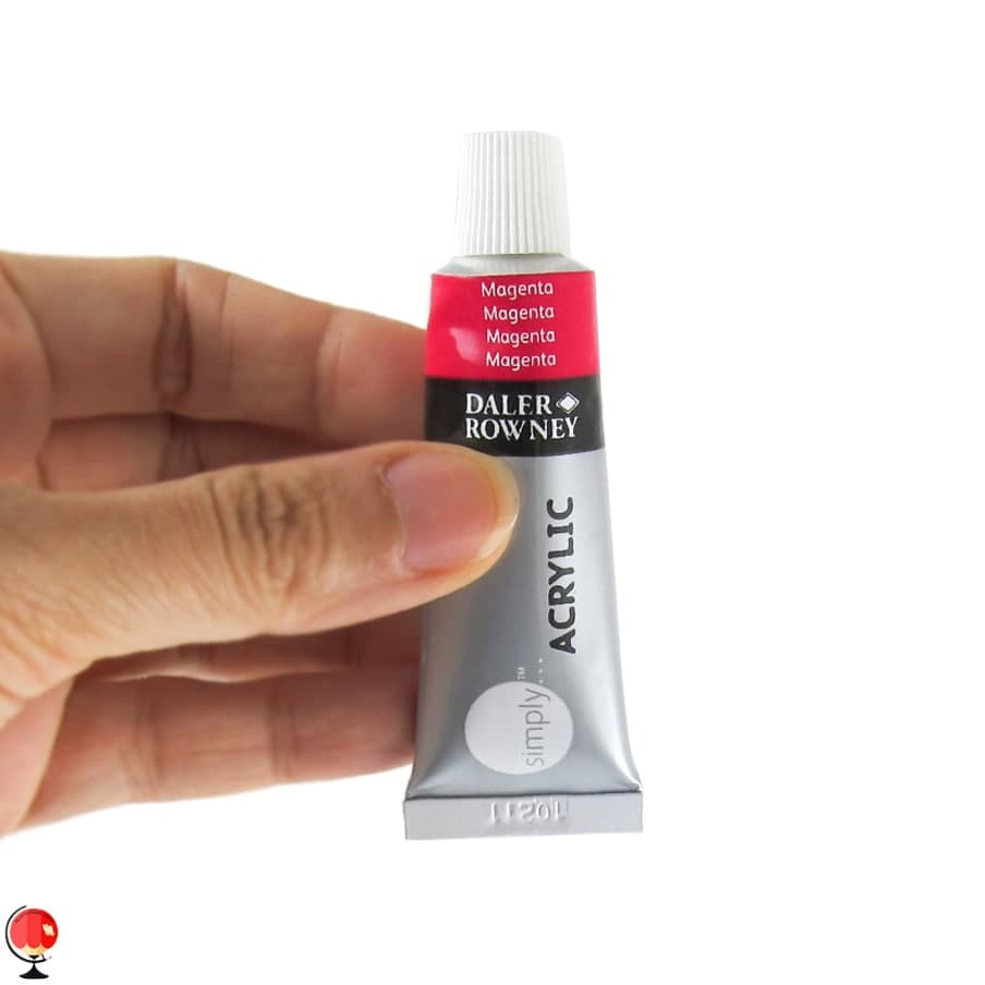 رنگ اکریلیک 12 رنگ دالر رونی Daler Rowney — تصویر ۴