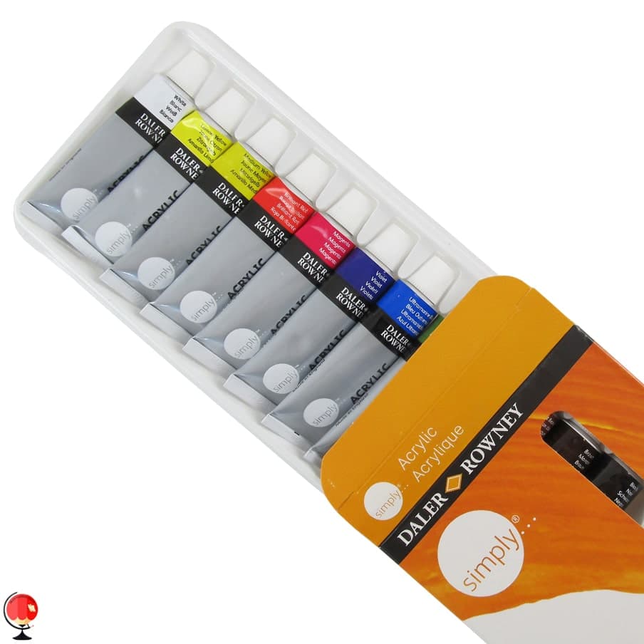 رنگ اکریلیک 12 رنگ دالر رونی Daler Rowney — تصویر ۲