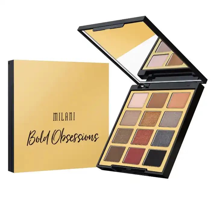 پالت سایه چشم بر1ق بولد ابسشنز میلانی- Milani Bold Obsessions Eyeshadow Palett — تصویر ۳