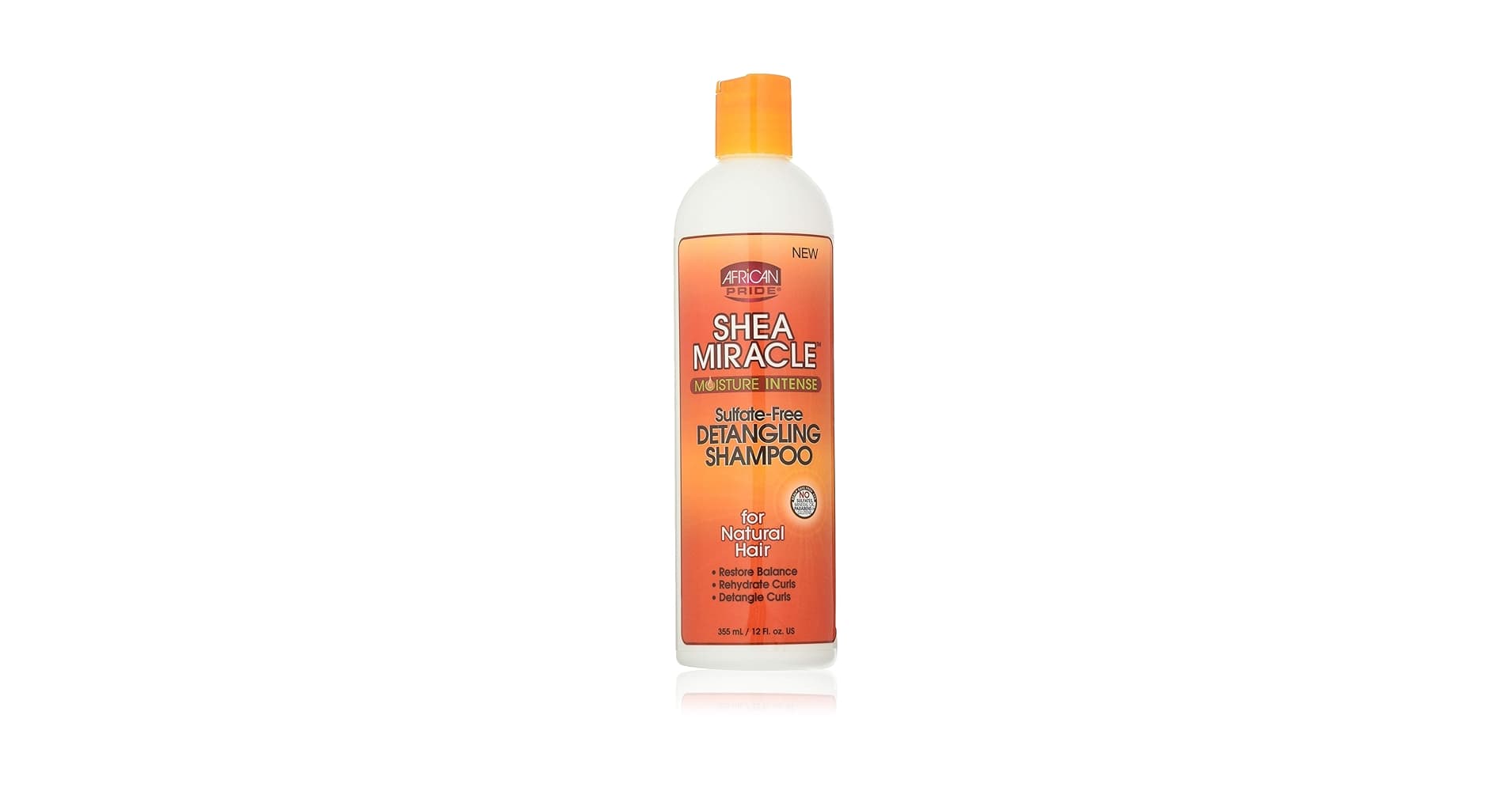 شامپو بدون سولفات افریکن پراید مدل شیا میرکل مخصوص موهای فر | african Pride Shea Miracle Sulfate-Free Detangling Shampoo