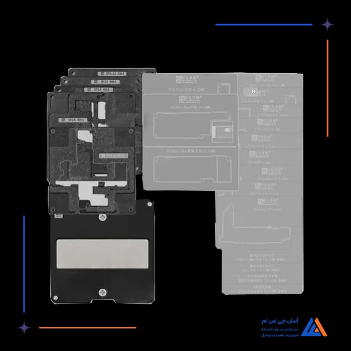 شابلون مگنتی AMAOE IP X/15 IC LCD