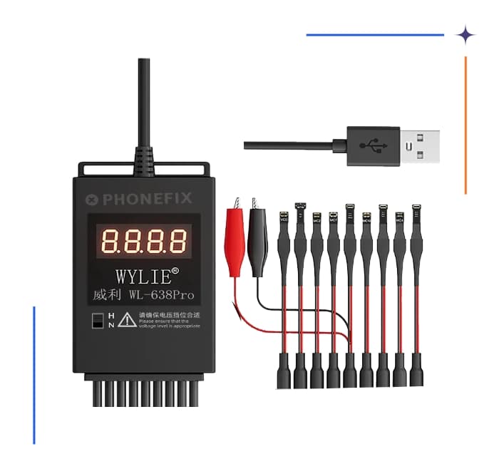 کابل پاور WYLIE WL-638 PRO — تصویر ۲