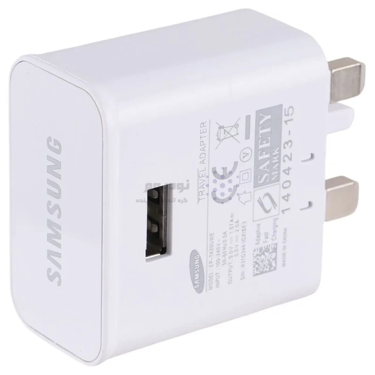 شارژر فست دیواری تک پورت Samsung مدل EP-TA20UWE S10 – سفید — تصویر ۶