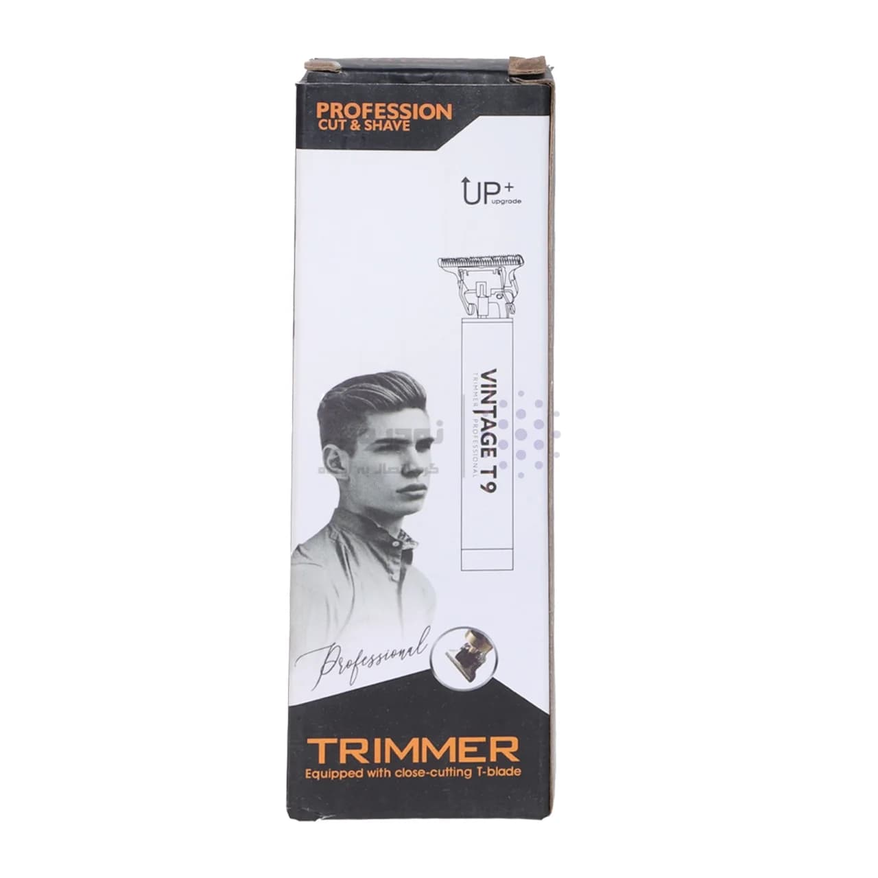 ماشین ریش تراش شارژی Vintage مدل TRIMMER T9 – مشکی — تصویر ۱۰