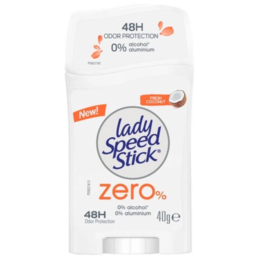 مام صابونی ضد تعریق لیدی اسپید ZERO رایحه نارگیل حجم 40g