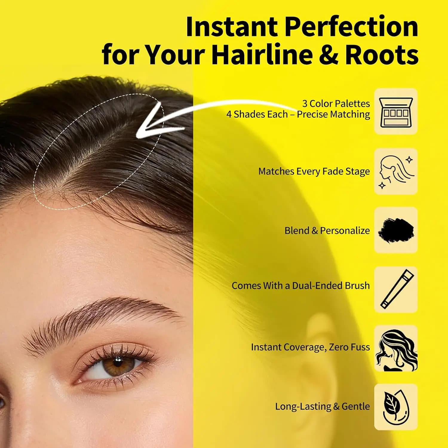 پودر خط مو سویچ | SEVICH Hairline Powder — تصویر ۳