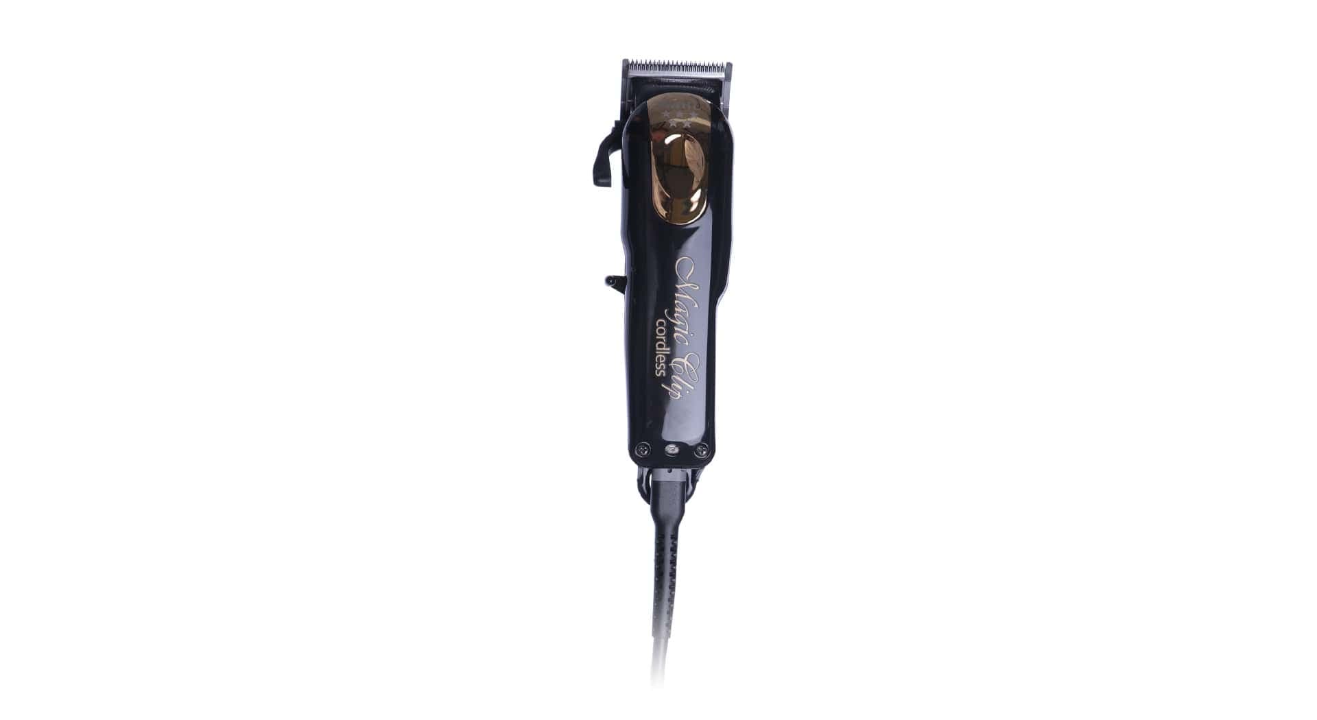ماشین اصلاح وال مجیک کلیپ کردلس گلد WAHL Magic Clip Cordless سفارش آمریکا جعبه مشکی — تصویر ۲