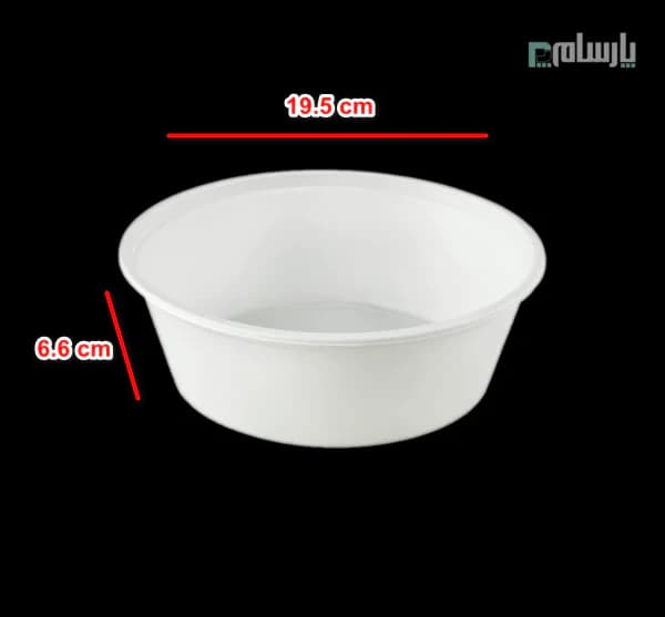 کاسه گیاهی خورشتی یکبار مصرف ۱۳۰۰ سی سی آملون — تصویر ۲