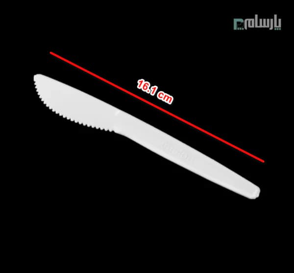 کارد یکبار مصرف گیاهی ممتاز آملون — تصویر ۲
