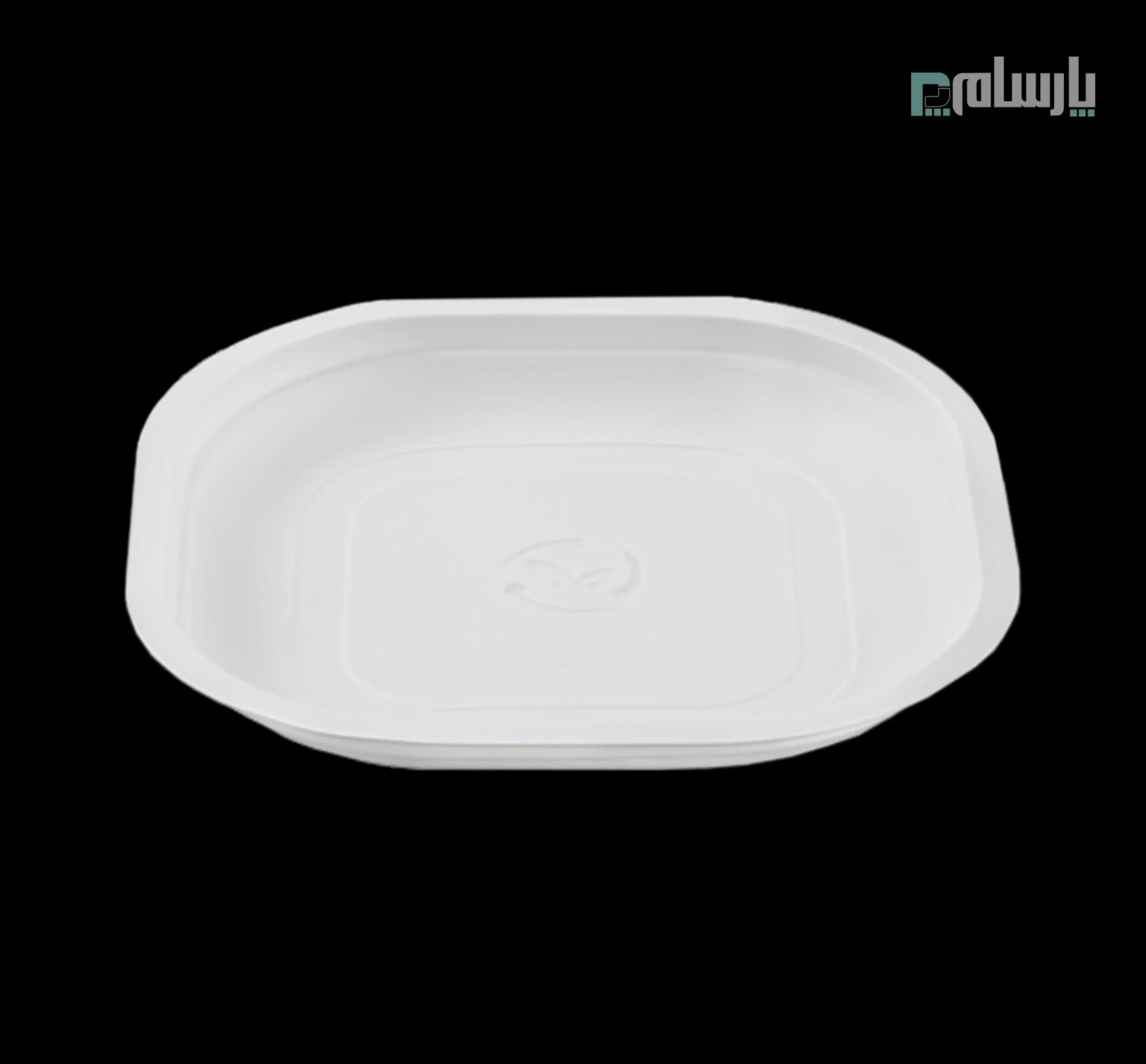 ظرف یکبار مصرف گیاهی کیک خوری آملون