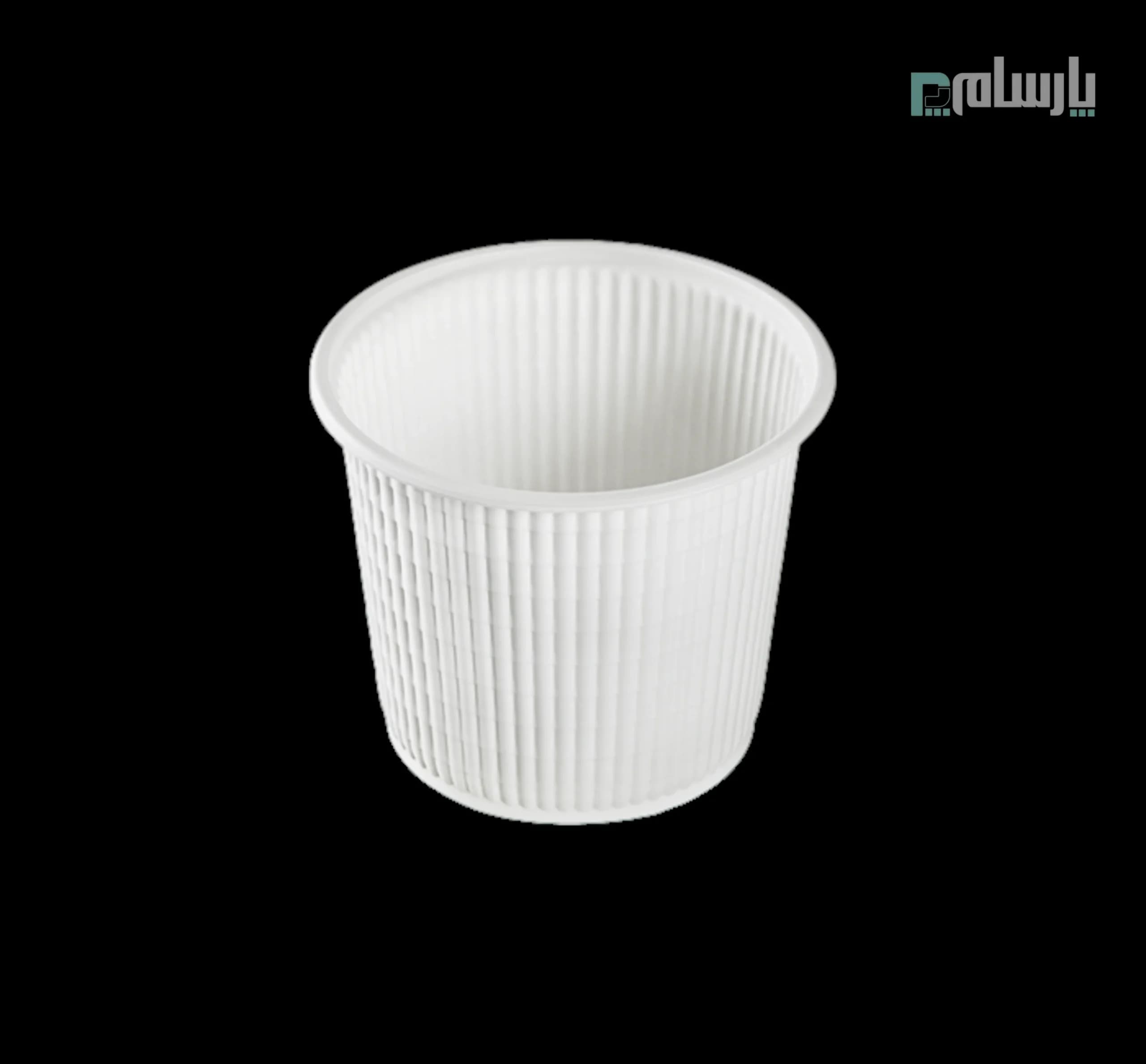 سطل یکبار مصرف گیاهی ۱۰۰۰ سی سی بلند آملون