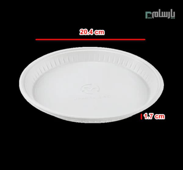 پیش دستی یکبار مصرف گیاهی آملون — تصویر ۲
