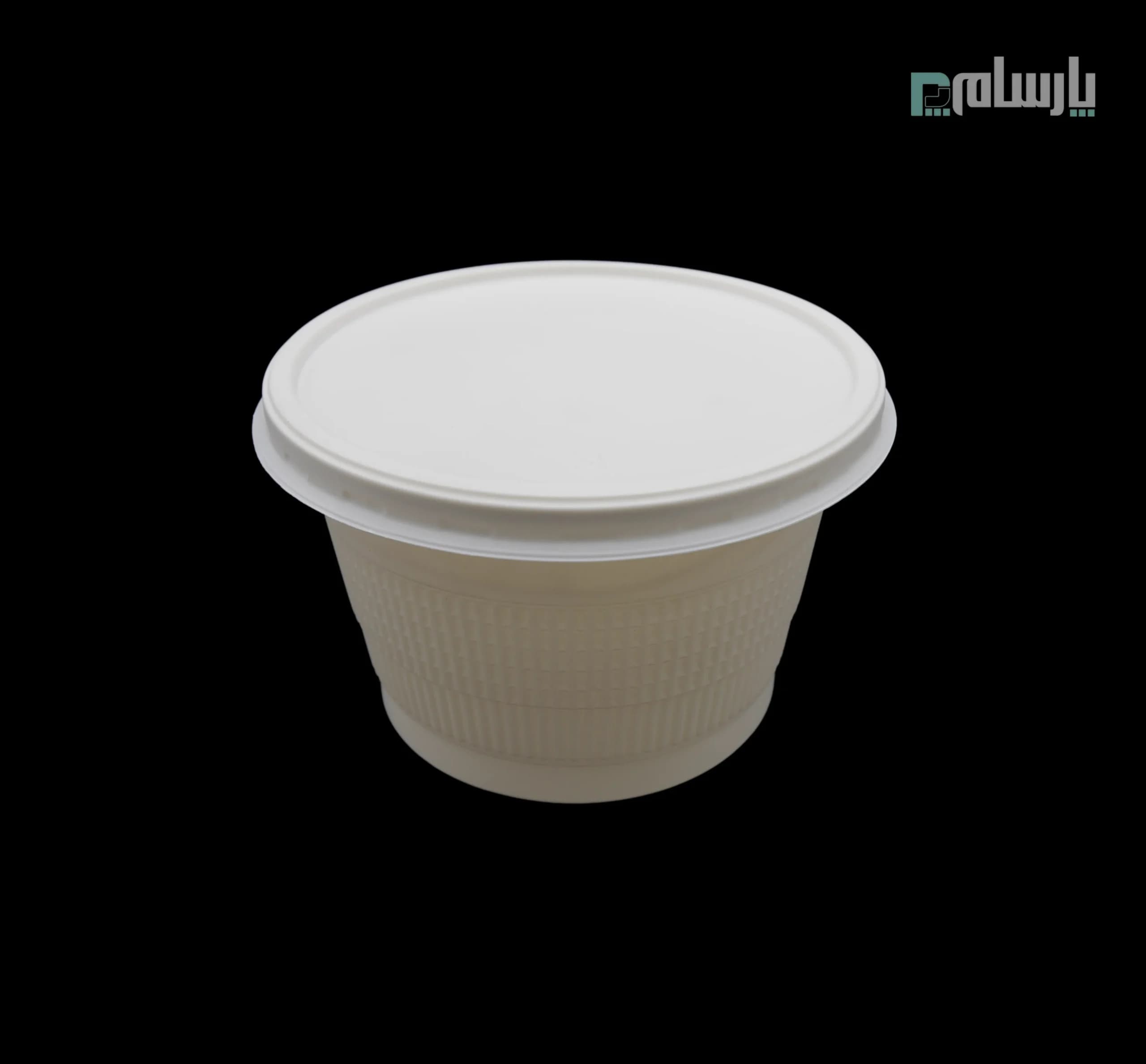 سطل یکبار مصرف گیاهی ۱۰۰۰ سی سی سایز متوسط آملون