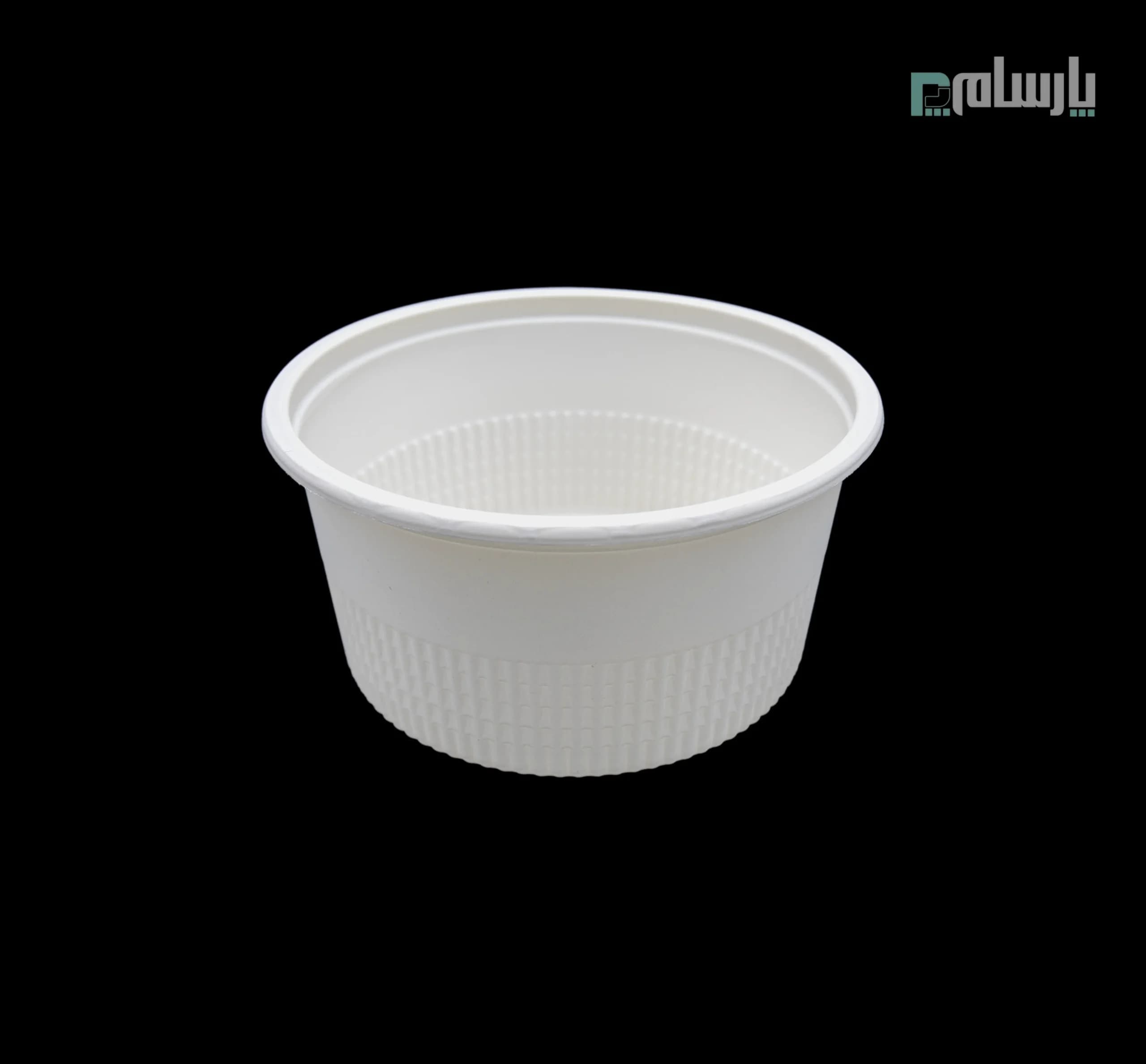 سطل یکبار مصرف گیاهی ۱۳۰۰ سی سی کوتاه آملون