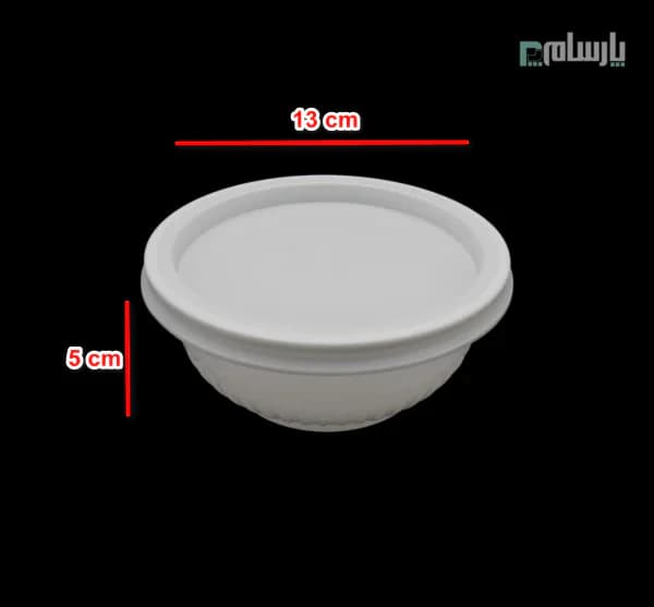 کاسه یکبار مصرف هایمپک ۳۵۰ سی سی سفید — تصویر ۲