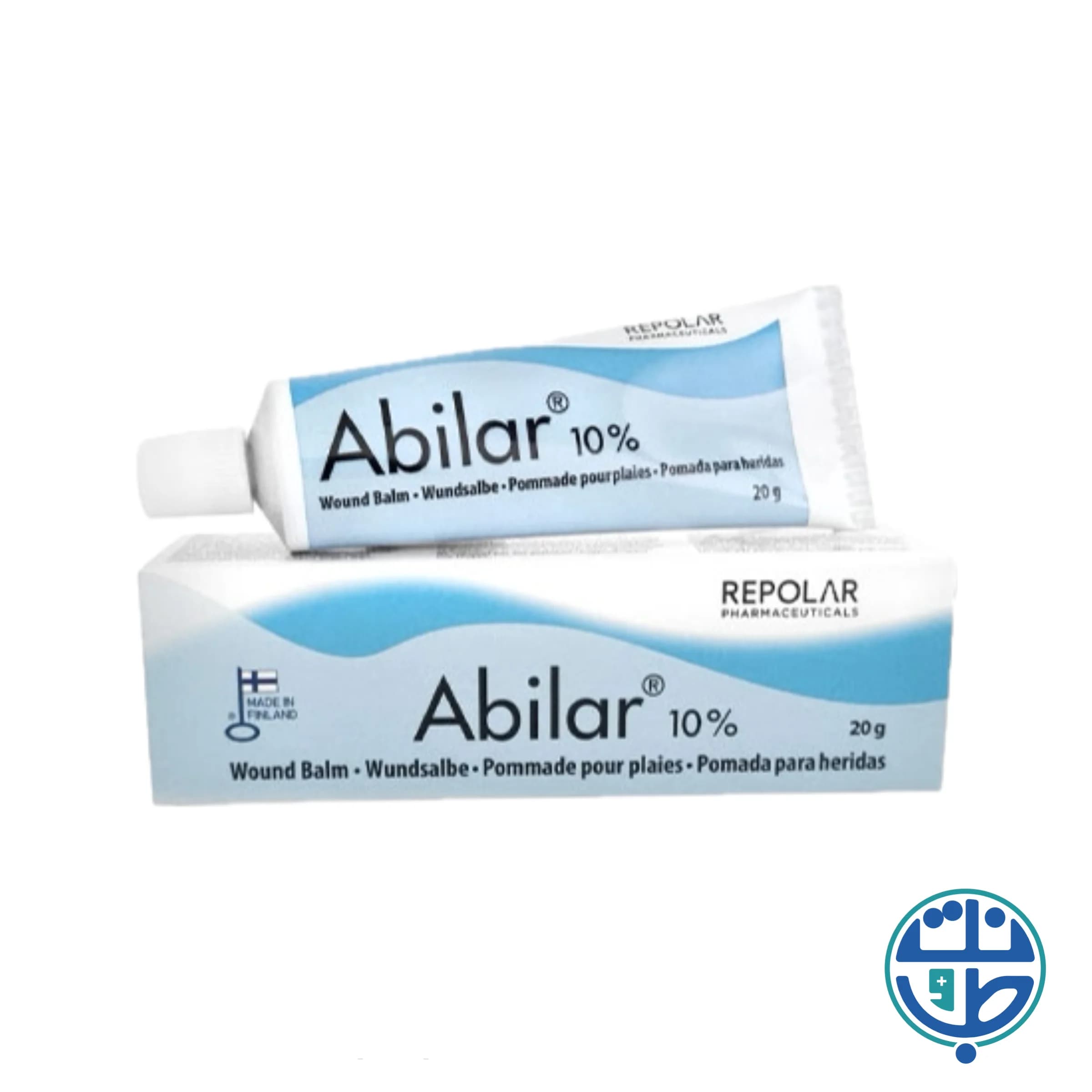 پماد ترمیم کننده زخم و سوختگی آنتی میکروبیال ابیلار 10% — تصویر ۲