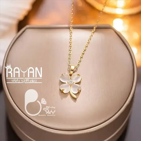 گردنبند شبدر صدفی — تصویر ۳