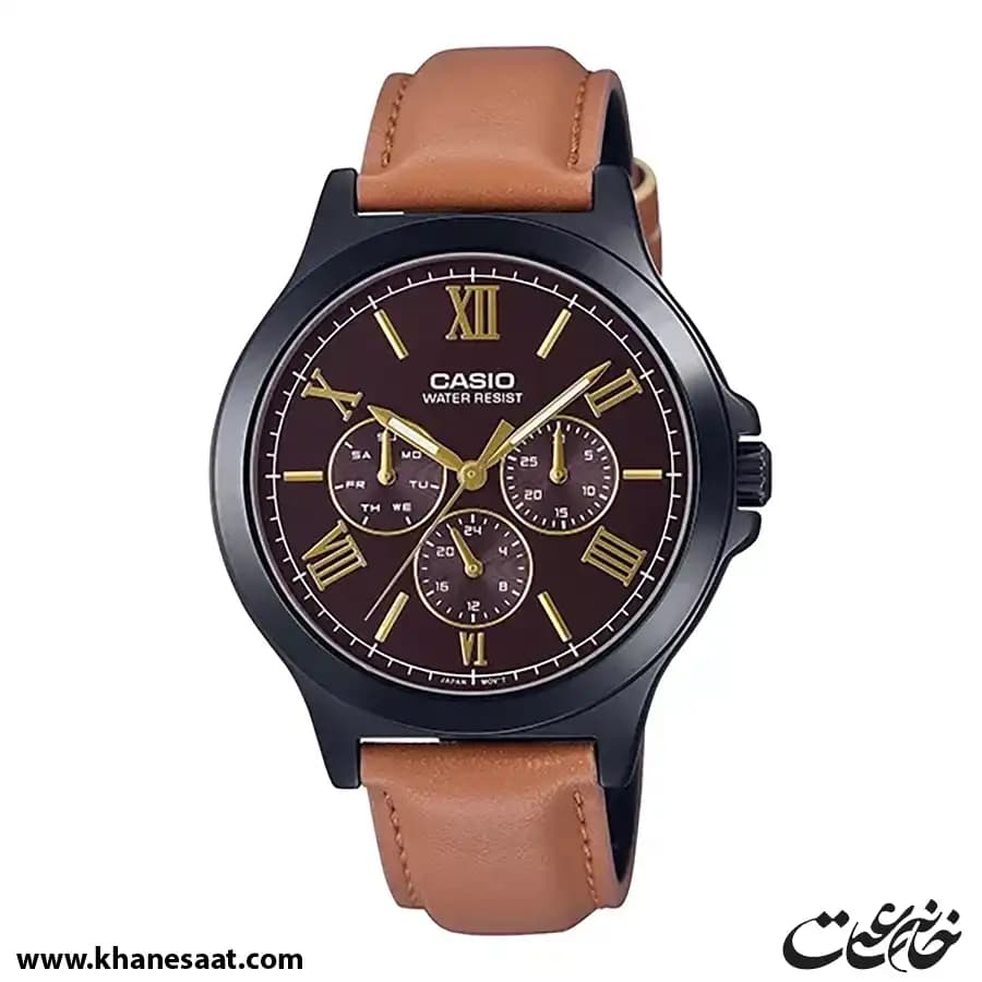 ساعت مچی کاسیو مدل mtp-v300bl-5audf — تصویر ۹