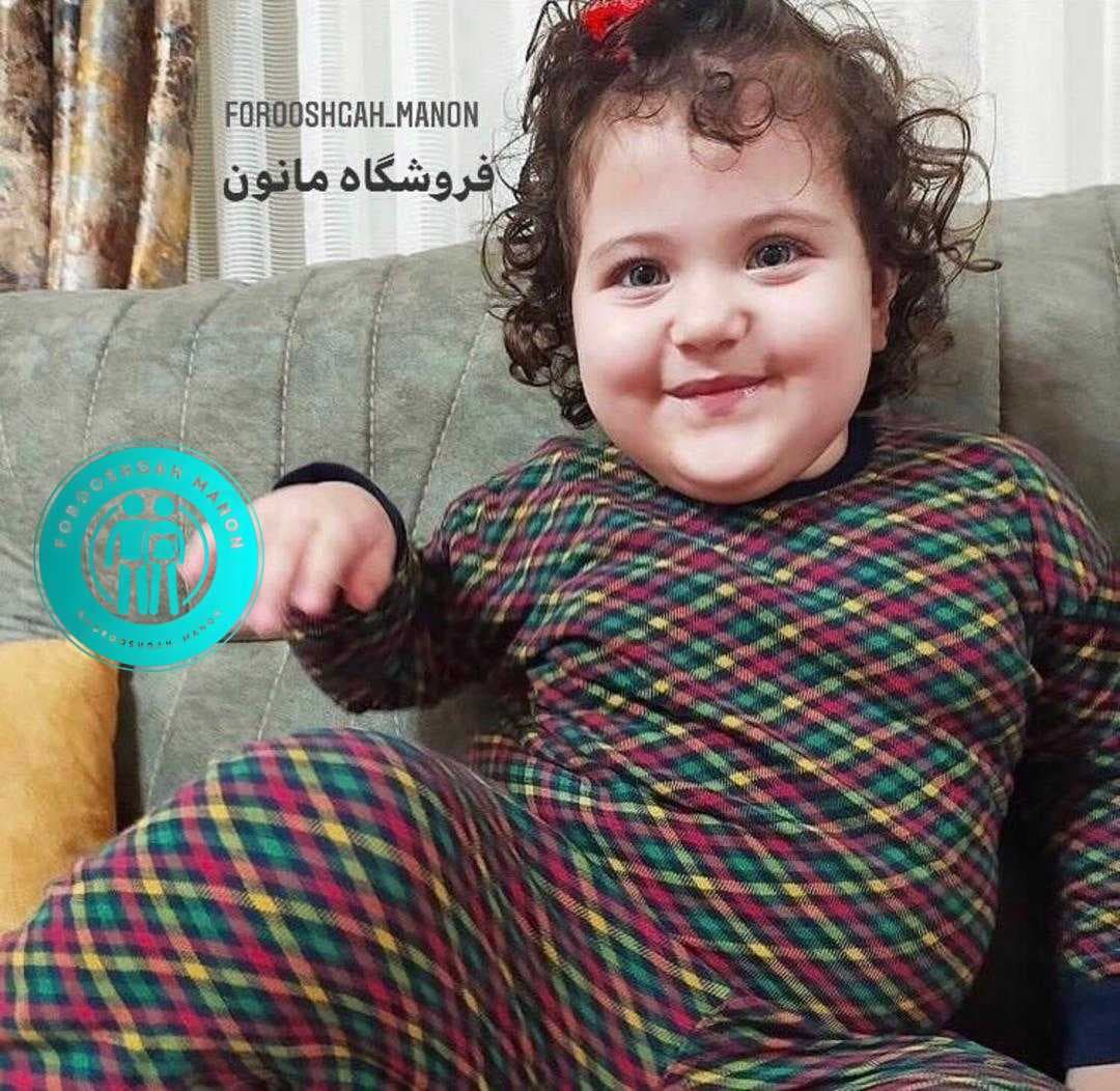 بلوز شلوار پیچازی گلریز سایز 1 — تصویر ۳