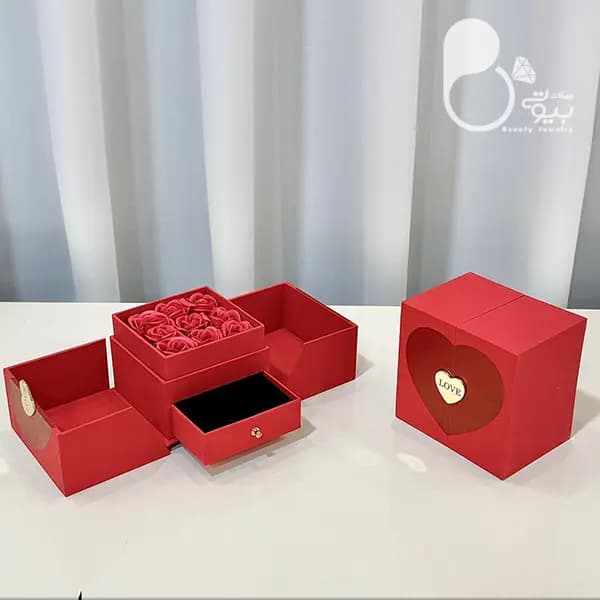 باکس گل رز عشق جاودان