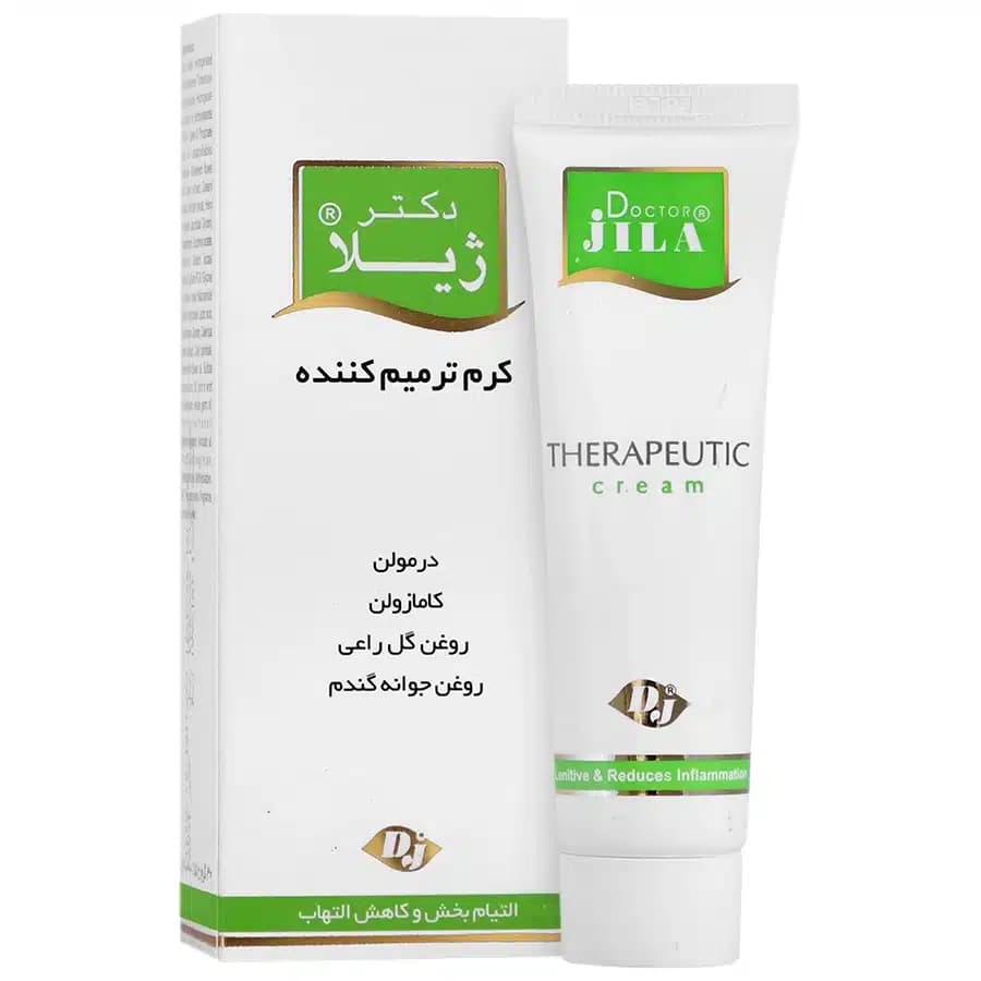 کرم ترمیم کننده دکتر ژیلا مناسب پوست آسیب دیده 30 گرم