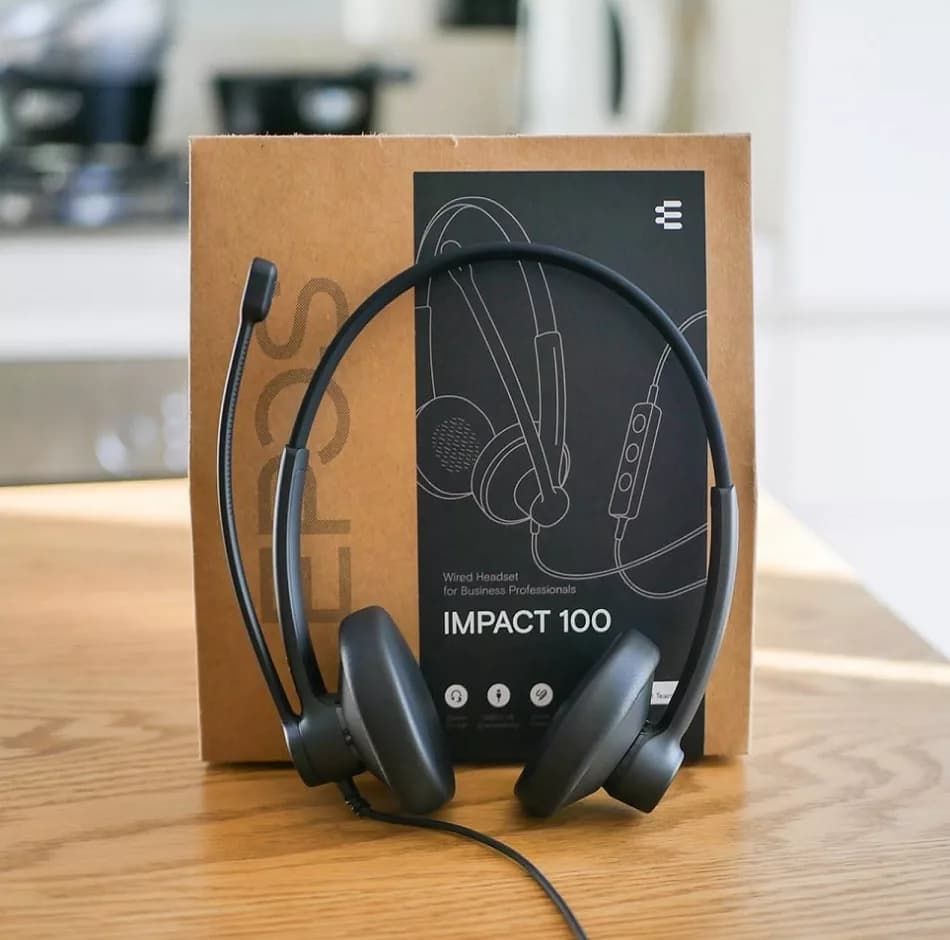 هدست تلفن با سیم اپاز مدل IMPACT 100 — تصویر ۲