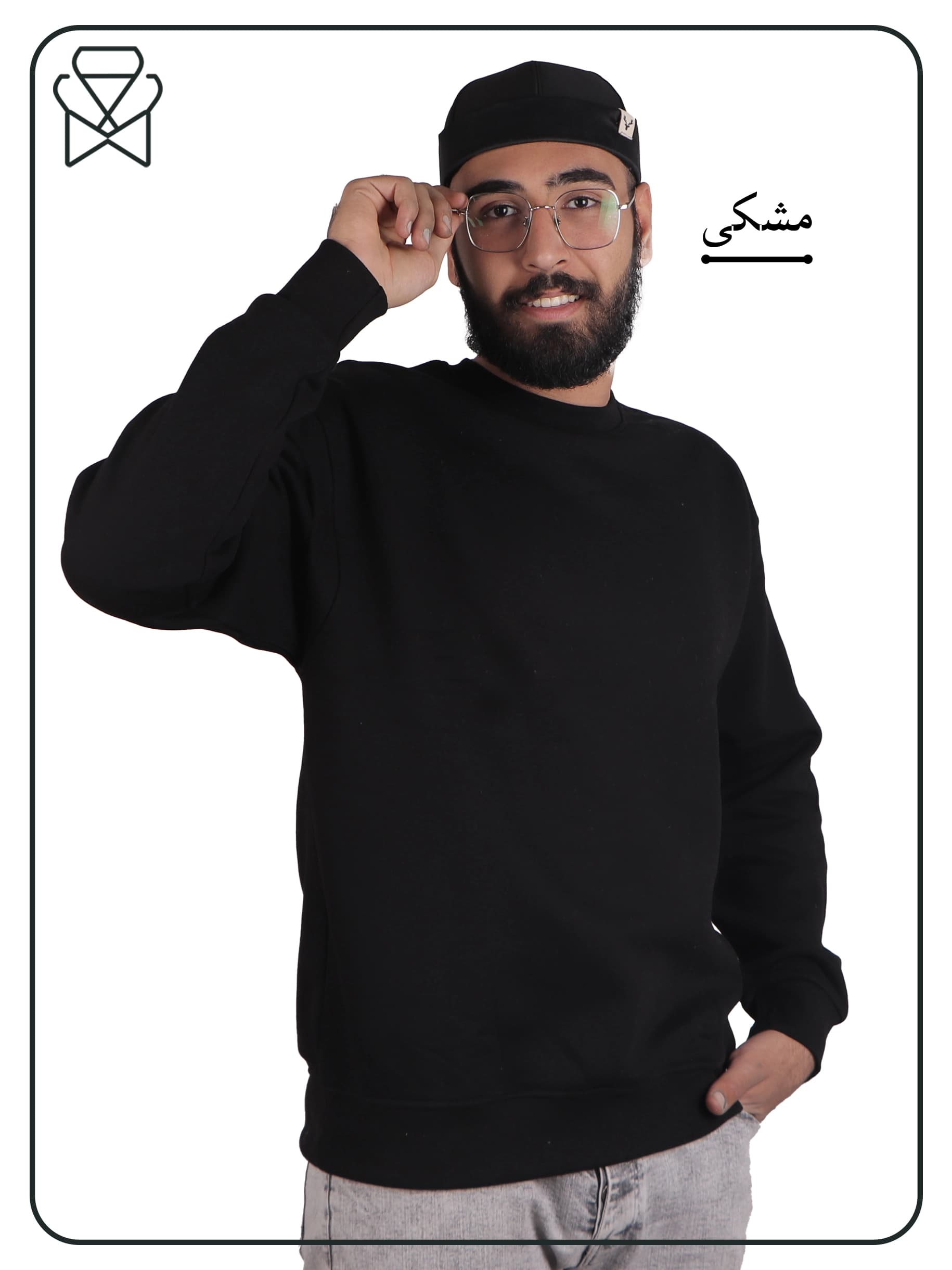 بلوز دورس پنبه بیسیک (قواره باکسی) کد 1032 — تصویر ۶