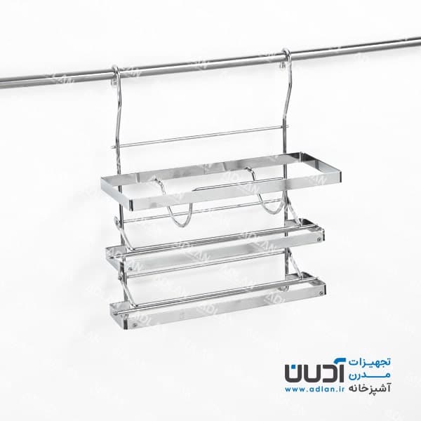 جا دستمالی و فویل آویز (سه طبقه) – آرشام برند آدلان