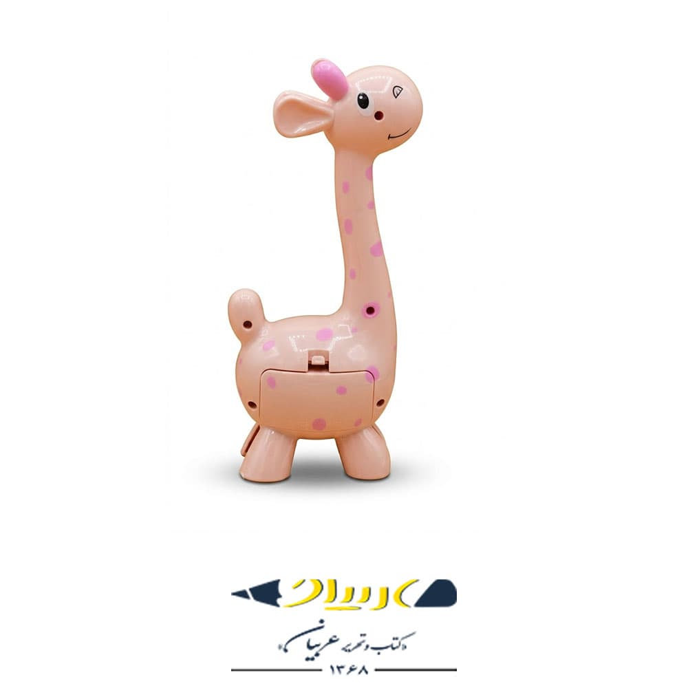 ساعت رومیزی فانتزی طرح زرافه — تصویر ۲