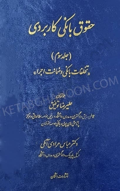 حقوق بانکی کاربردی جلد سوم (تخلفات بانکی و ضمانت اجرا) توفیق