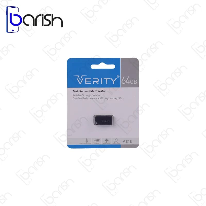 فلش مموری وریتی مدل V818 ظرفیت 64 گیگابایت USB3.0 — تصویر ۳