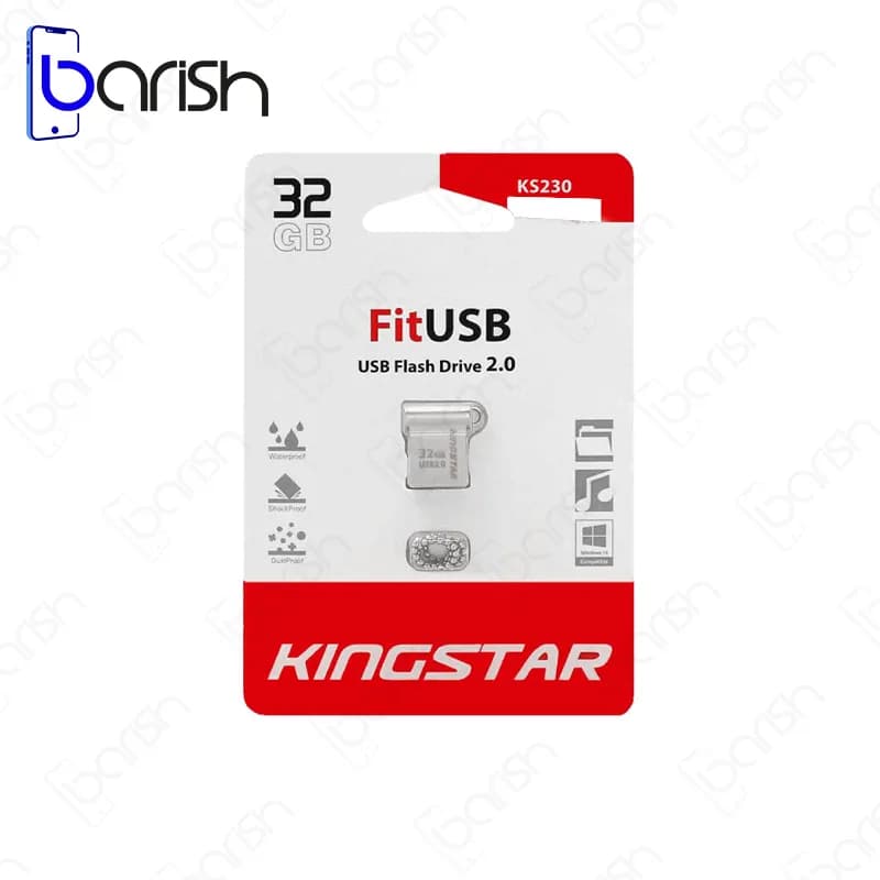 فلش مموری کینگ‌استار مدل KS230 ظرفیت 32 گیگابایت USB2.0 — تصویر ۲