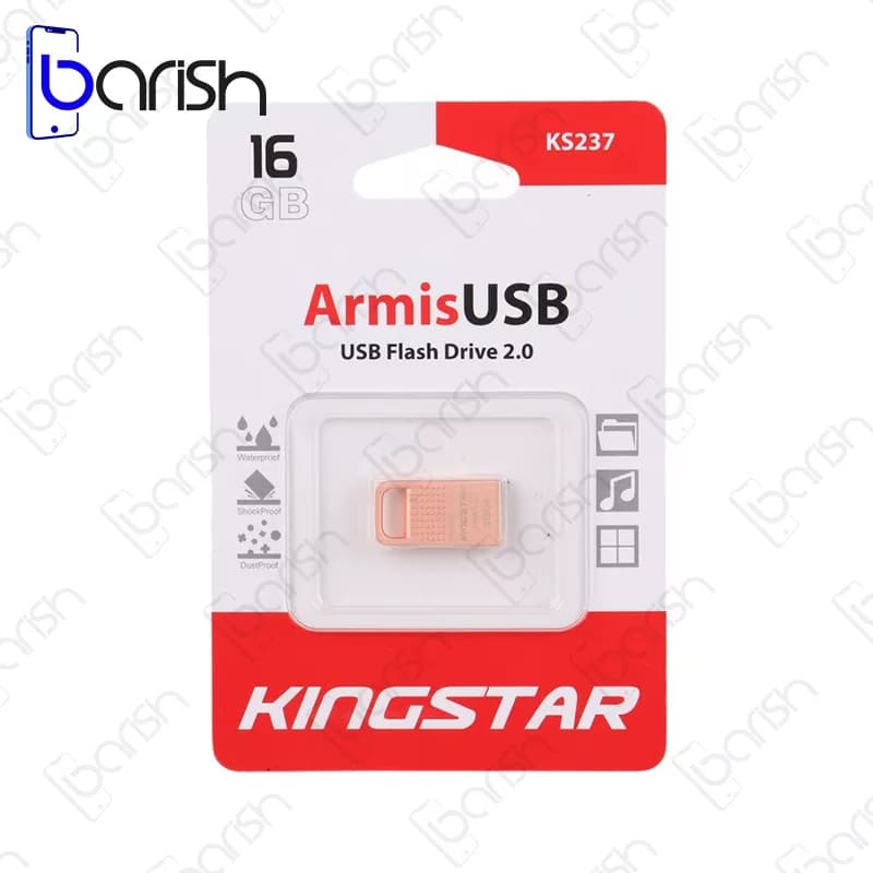 فلش مموری کینگ‌استار مدل KS237 ظرفیت 16 گیگابایت USB2.0 — تصویر ۲