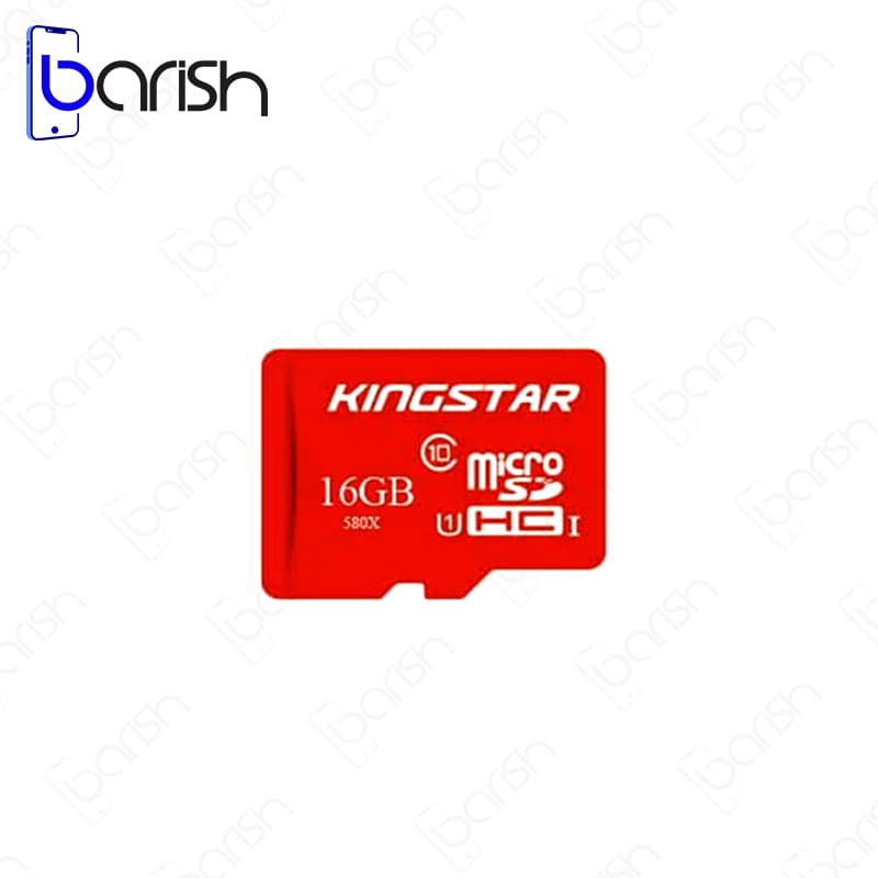کارت حافظه میکرو SD کینگاستار 580X-class10 ظرفیت 16 گیگابایت