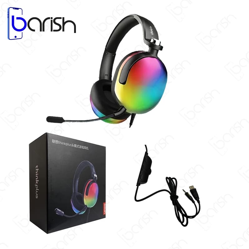هدست گیمینگ RGB سیمی لنوو مدل Thinkplus G86A — تصویر ۲