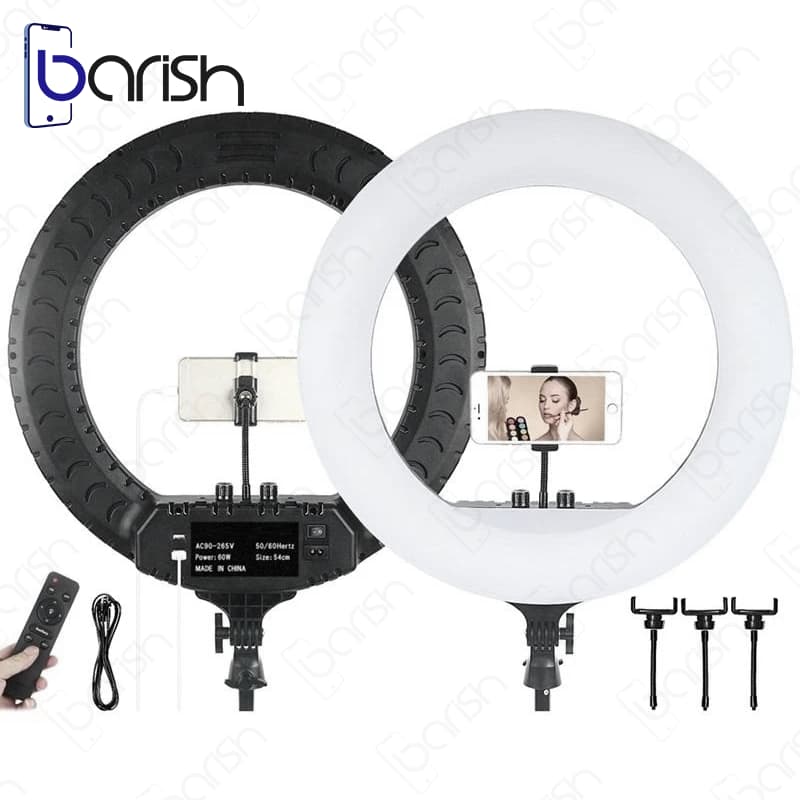 رینگ لایت 18 اینچی مدل RL-18 به همراه سه پایه اورجینال — تصویر ۶