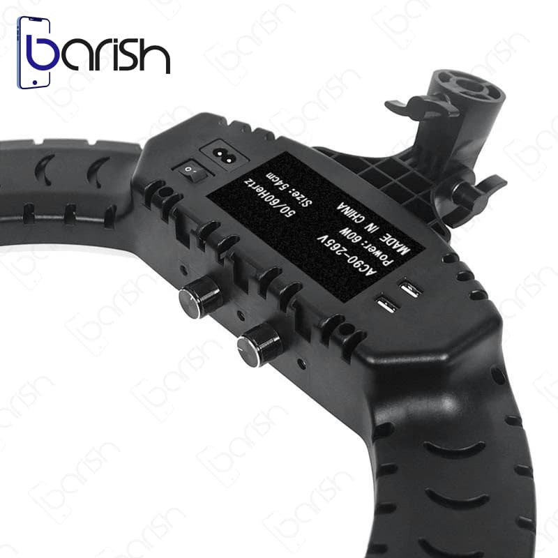 رینگ لایت 18 اینچی مدل RL-18 به همراه سه پایه اورجینال — تصویر ۸