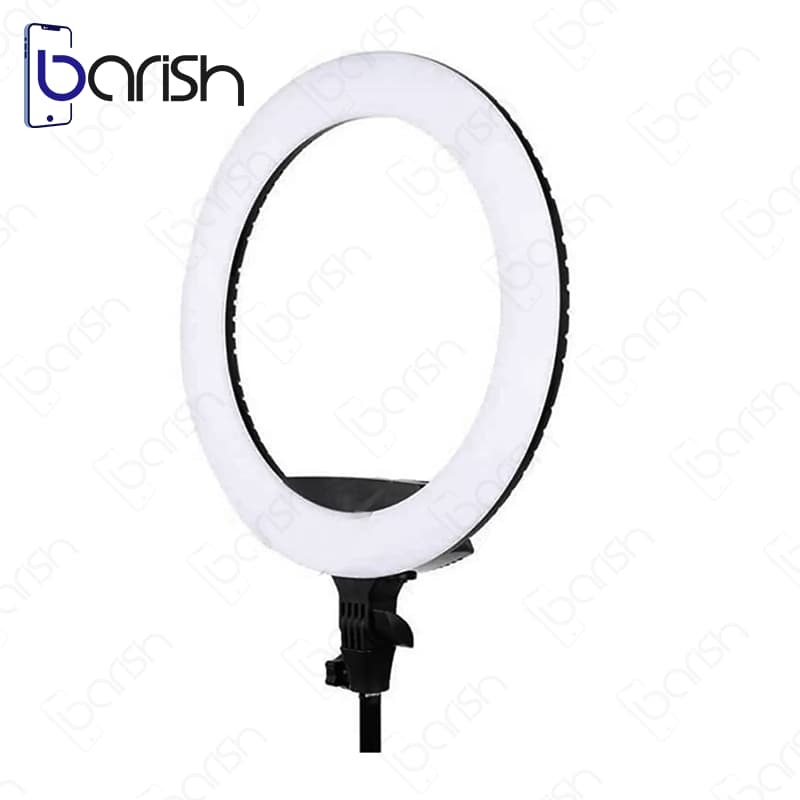 رینگ لایت 22 اینچی مدل RGB MJ56 به همراه سه پایه اورجینال — تصویر ۲