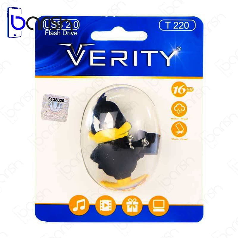 فلش مموری عروسکی وریتی مدل T220 ظرفیت 16 گیگابایت USB2.0 — تصویر ۲
