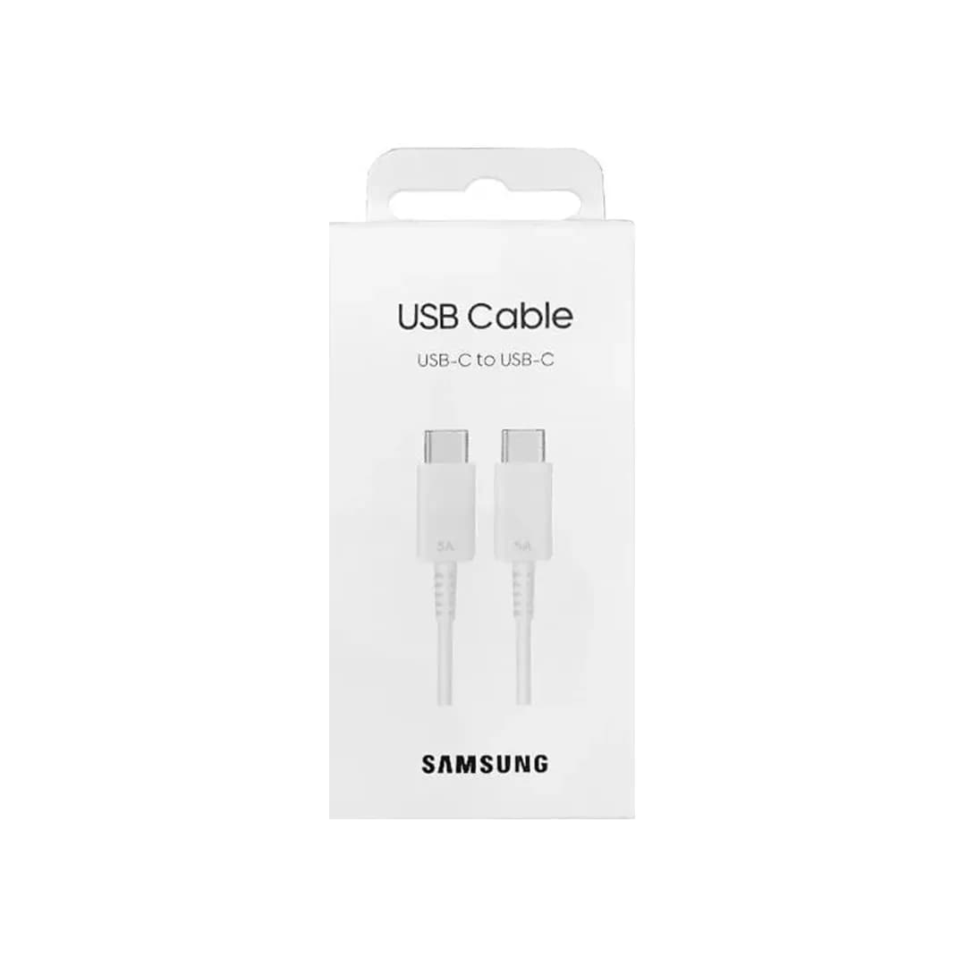 کابل دیتا و شارژ 25 وات دو سر Type-C اورجیــنال سامسونگ — تصویر ۵