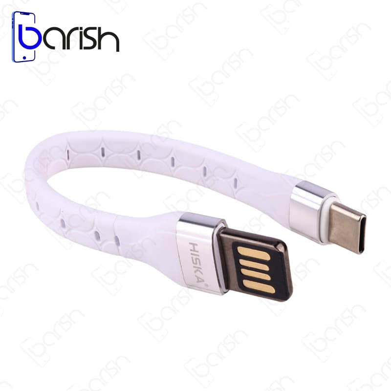 کابل دیتا و شارژ USB به Type-C هیسکا مدل LX-1015