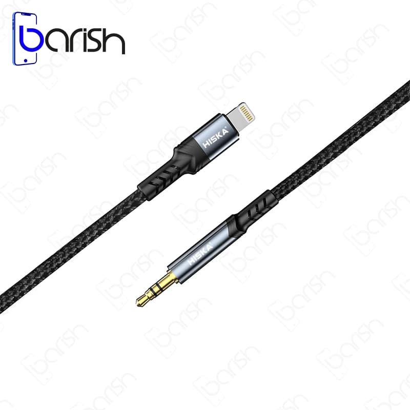 کابل تبدیل Lightening به AUX هیسکا مدل W26