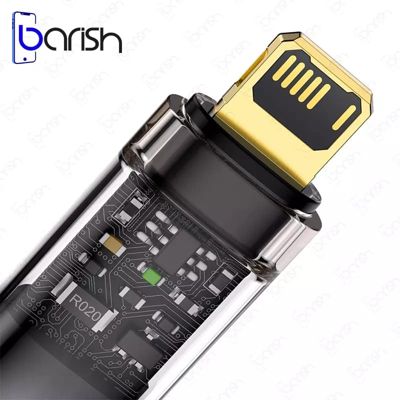 کابل دیتا و شارژ USB به لایتنینگ باسئوس سری Explorer — تصویر ۸