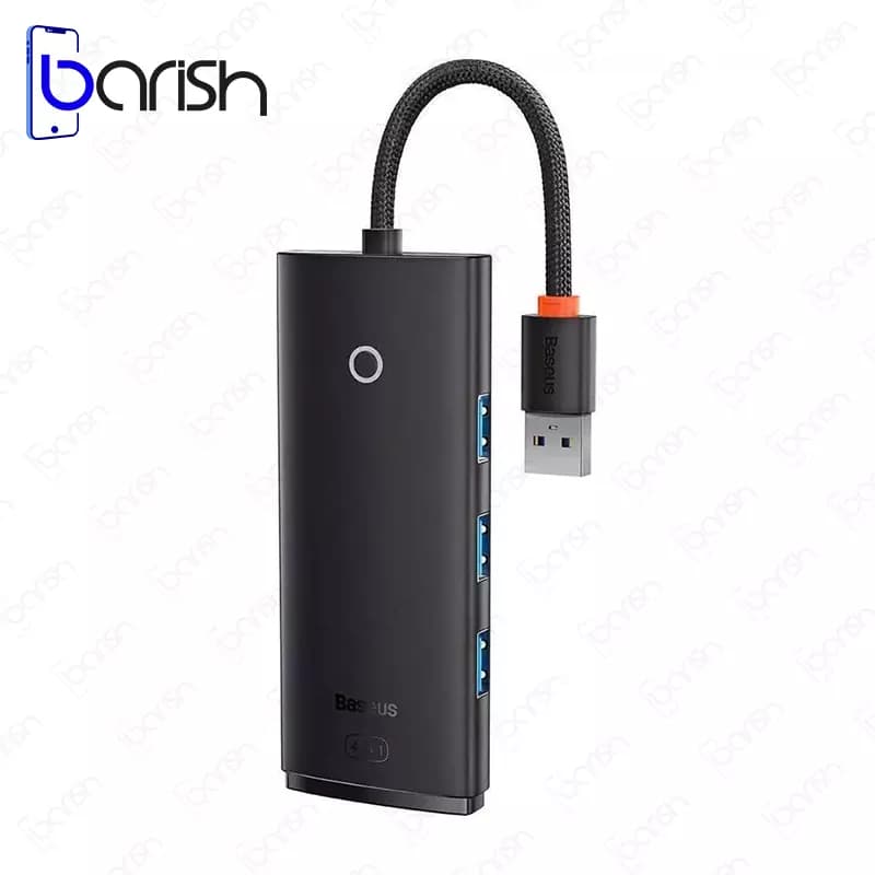 هاب 4 پورت USB 3.0 باسئوس مدل WKQX03000