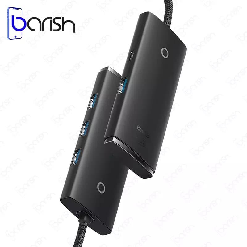 هاب 4 پورت USB 3.0 باسئوس مدل WKQX03000 — تصویر ۴