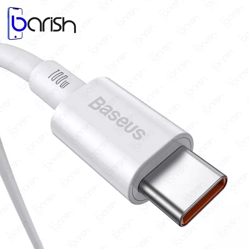 کابل دیتا و شارژ دو سر Type-C باسئوس سری Superior — تصویر ۶